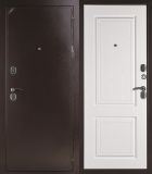 Металлическая дверь Дипломат Белый Ясень металл 2 мм
