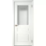 Межкомнатная дверь Скин-1 ДО Белая эмаль